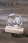 Preview: Lampe / Nachtlicht Fußball -personalisiert-